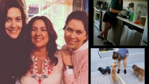 Bergüzar Korel'in ablası temizliğe gidiyor - Resim : 2