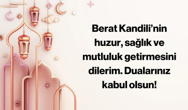 Berat kandili resimli mesajları 2025 Berat kandili mesajları 2025