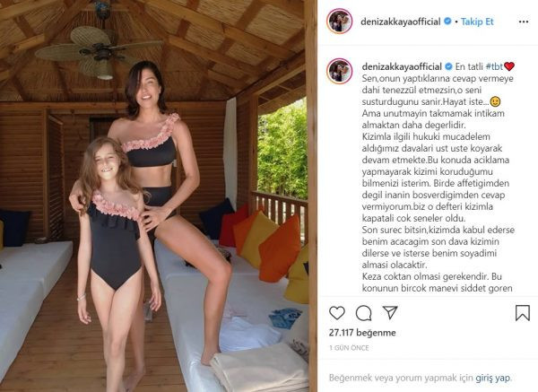 Deniz Akkaya Instagram'dan duyurdu! Soyadı davası açacak! - Resim : 3