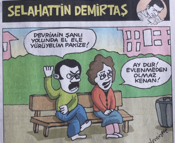 Selahattin Demirtaş Leman dergisinde çizmeye başladı - Resim : 3