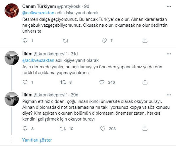 AUZEF’in ‘çevrimiçi sınav’ çelişkisi öğrencileri isyan ettirdi: “Oyun mu oynuyorsunuz bizlerle…” - Resim : 2