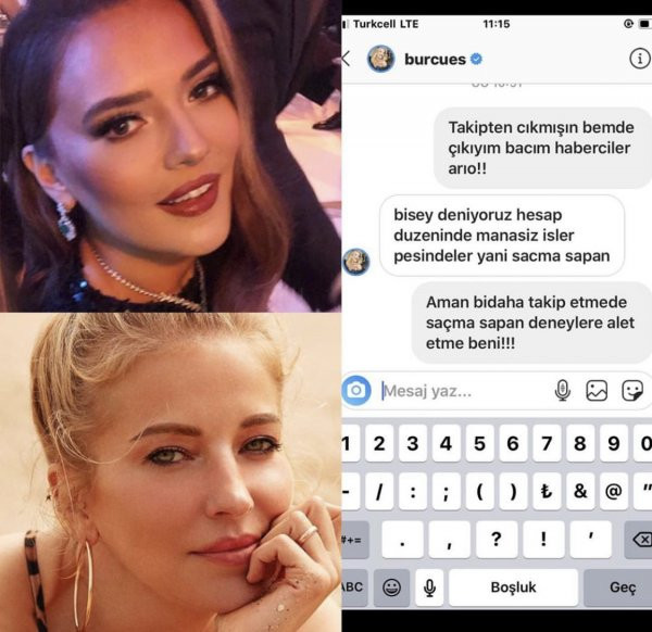 Demet Akalın'la Burcu Esmersoy'un 'takip' kavgası! - Resim : 1