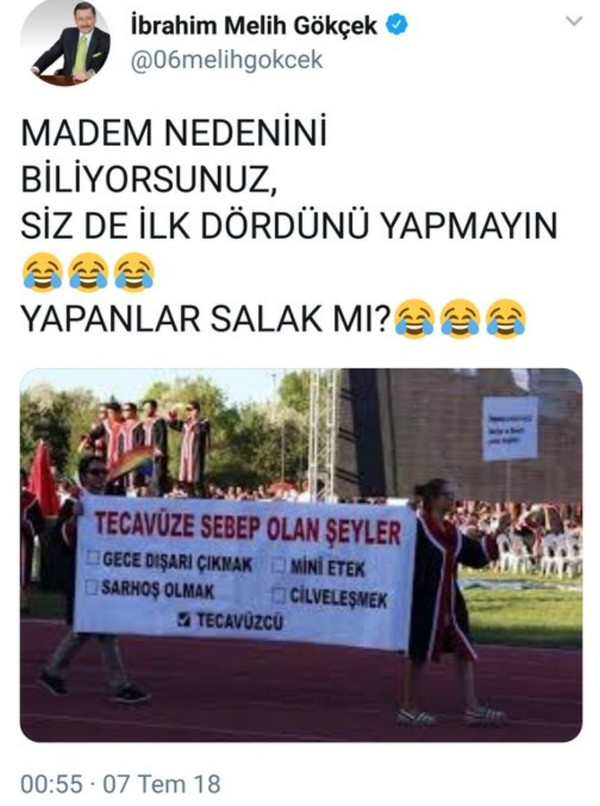 Show Haber spikerinden Melih Gökçek'e tepki: İnsan içinde görmeyi beklemiyorduk - Resim : 1