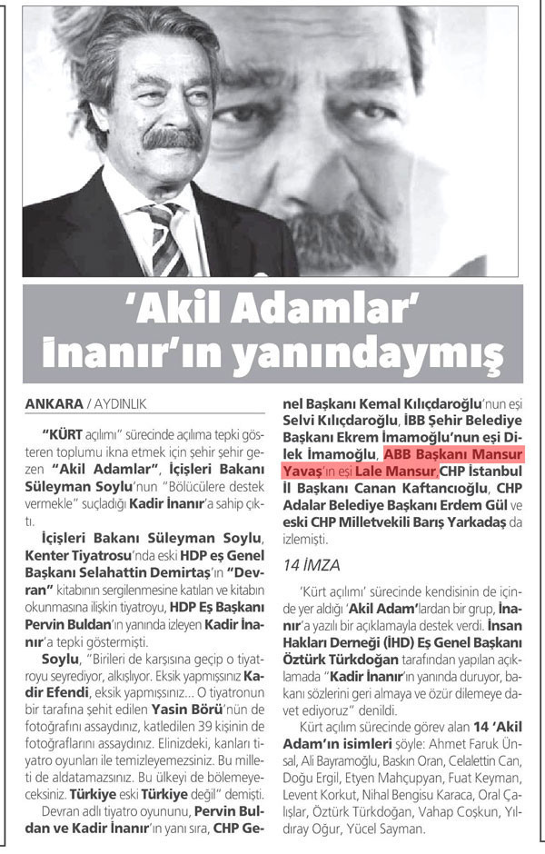 Aydınlık Gazetesi fena karıştırdı: Ünlü sanatçıyı Mansur Yavaş'ın eşi yaptı! - Resim : 2
