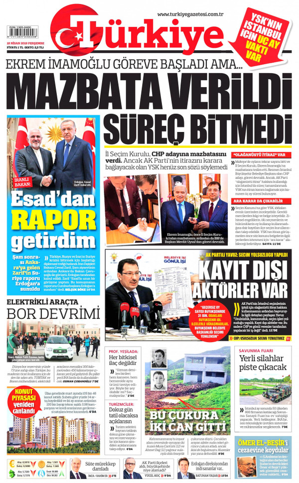 Ekrem İmamoğlu'nu hangi gazete nasıl gördü? - Resim : 5