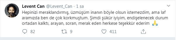 Kalp krizi geçiren ünlü oyuncu Levent Can: Laf aramızda ben de çok korkmuştum - Resim : 1
