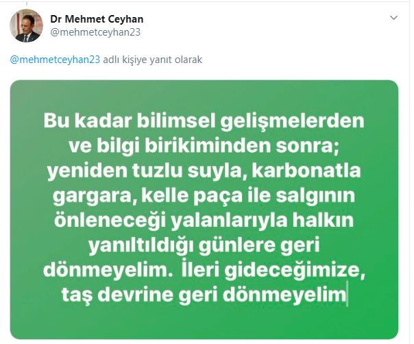 Mehmet Ceyhan'dan Canan Karatay'a 'gargara' tepkisi: 'Halk da yalan olduğunu biliyor' - Resim : 2
