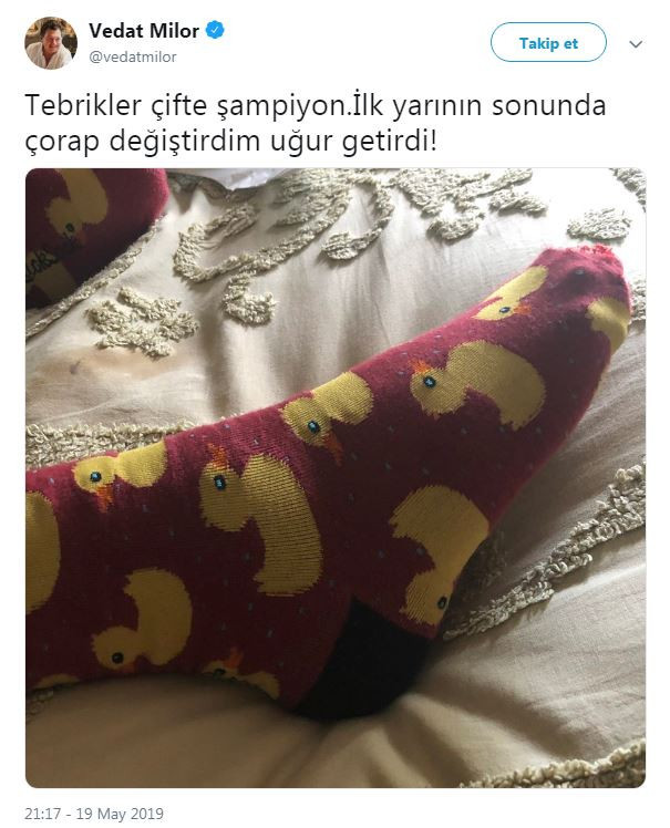 Vedat Milor, Galatasaray'ı böyle şampiyon yaptı! - Resim : 1