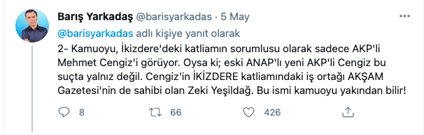 Mehmet Cengiz'in İkizdere'deki ortağı Akşam gazetesinin sahibi çıktı! - Resim : 2