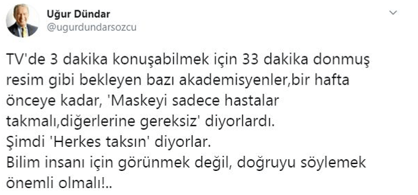 Uğur Dündar'a fena yakalandılar! "TV'de 3 dakika konuşabilmek için 33 dakika..." - Resim : 1