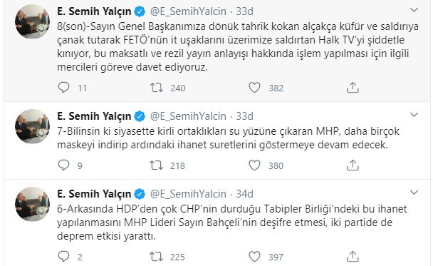 MHP'li Yalçın, Halk TV ile Prof. Dr. Çilingiroğlu'nu hedef aldı: "Dili kökünden koparırız" - Resim : 2