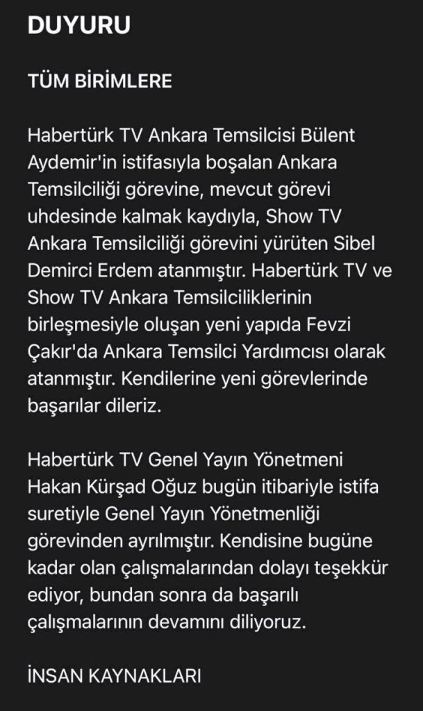 Habertürk TV'de MHP depremi! Kürşad Oğuz ve Bülent Aydemir istifa etti! - Resim : 2