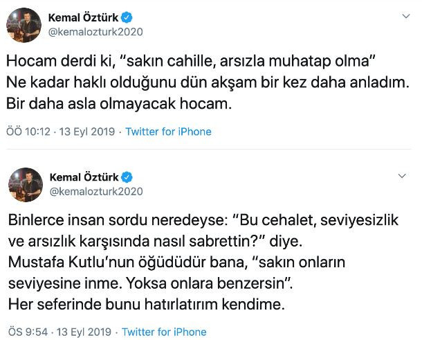 Kavgalı yayın sonrası Kemal Öztürk’ten Selman Öğüt’e ağır sözler: ‘Arsız, cahil’ - Resim : 2
