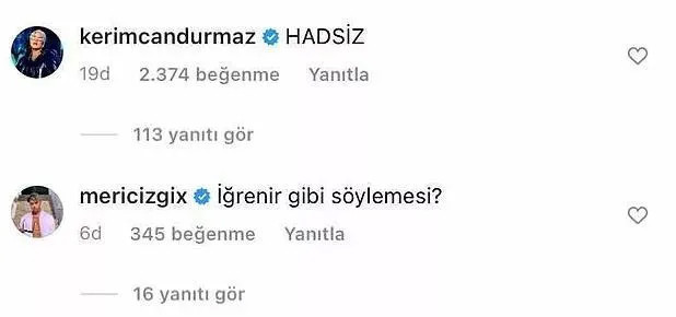 Danla Bilic'in 'gay' çıkışı Kerimcan Durmaz'ı kızdırdı - Resim : 1