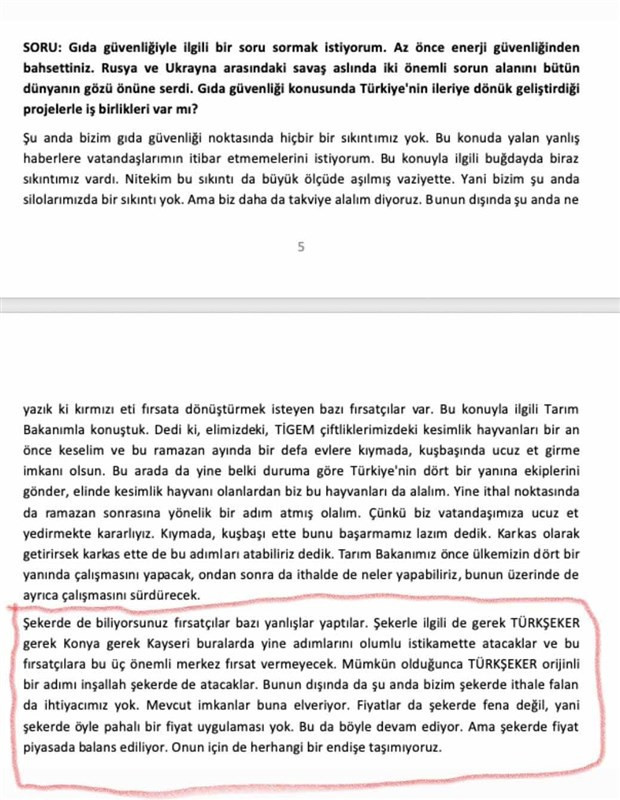 Erdoğan'ın şeker açıklaması 'sansürlendi' - Resim : 1