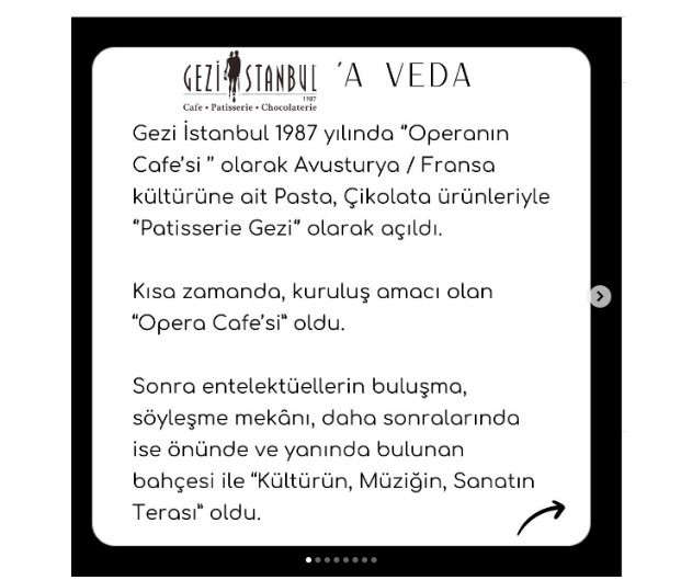 Bir İstiklal klasiği daha veda etti: Gezi Pastanesi kapandı! - Resim : 1
