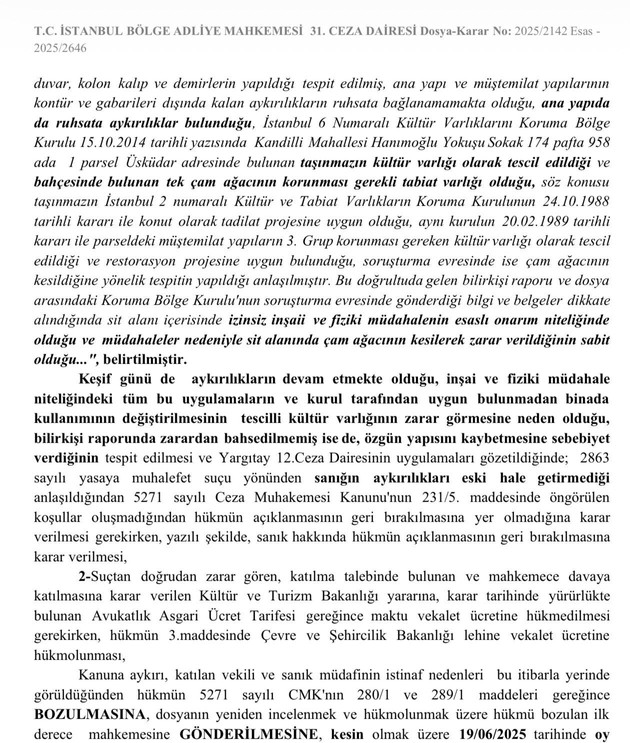 Ne Rıza Sarraf ne Ebru Gündeş… 'Kaçak yalı' davasında fatura mimara kesildi! - Resim : 4