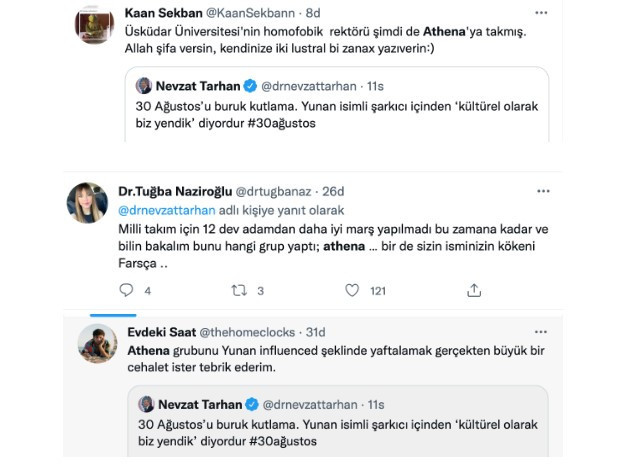 Üsküdar Üniversitesi Rektörü Prof. Nevzat Tarhan, Athena'yı hedef aldı - Resim : 2