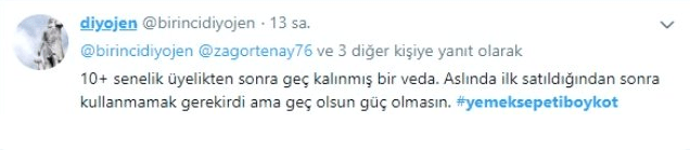 Yemeksepeti CEO'sunun Binali Yıldırım ile ilgili paylaşımına tepki - Resim : 2