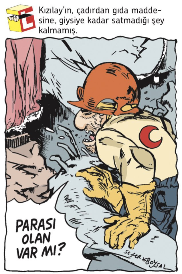 LeMan'dan çok konuşulacak Kızılay kapağı: 'Parası olan var mı?' - Resim : 1