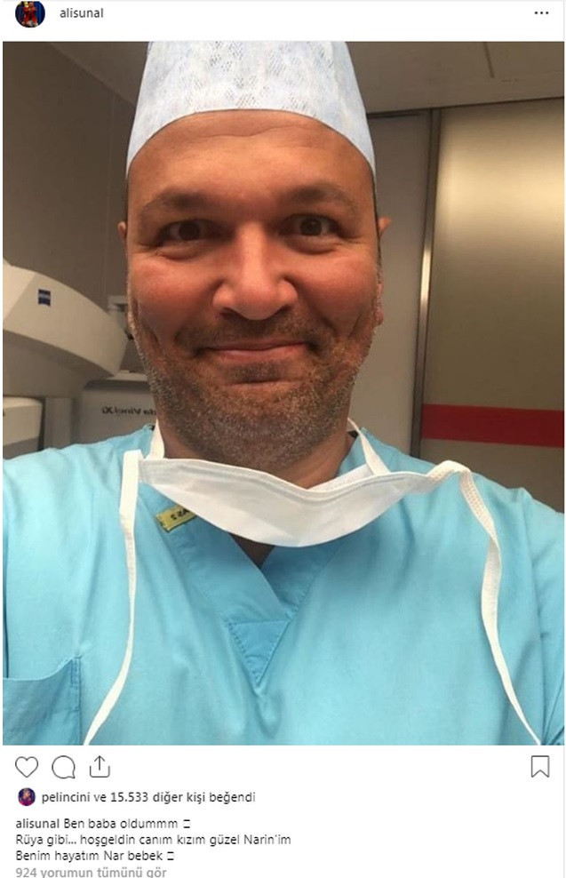 Ali Sunal baba oldu - Resim : 1