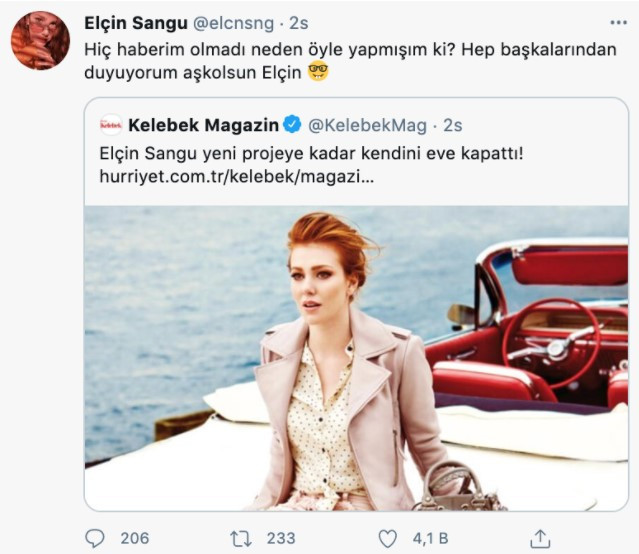 Elçin Sangu Hürriyet yazarını yalanlarken ti'ye aldı: Hiç haberim olmadı neden öyle yapmışım ki? - Resim : 1