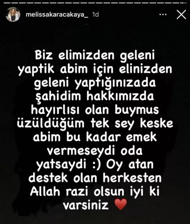 Batuhan Karacakaya'nın kardeşinden Survivor şampiyonu Nisa'ya bomba gönderme! - Resim : 2