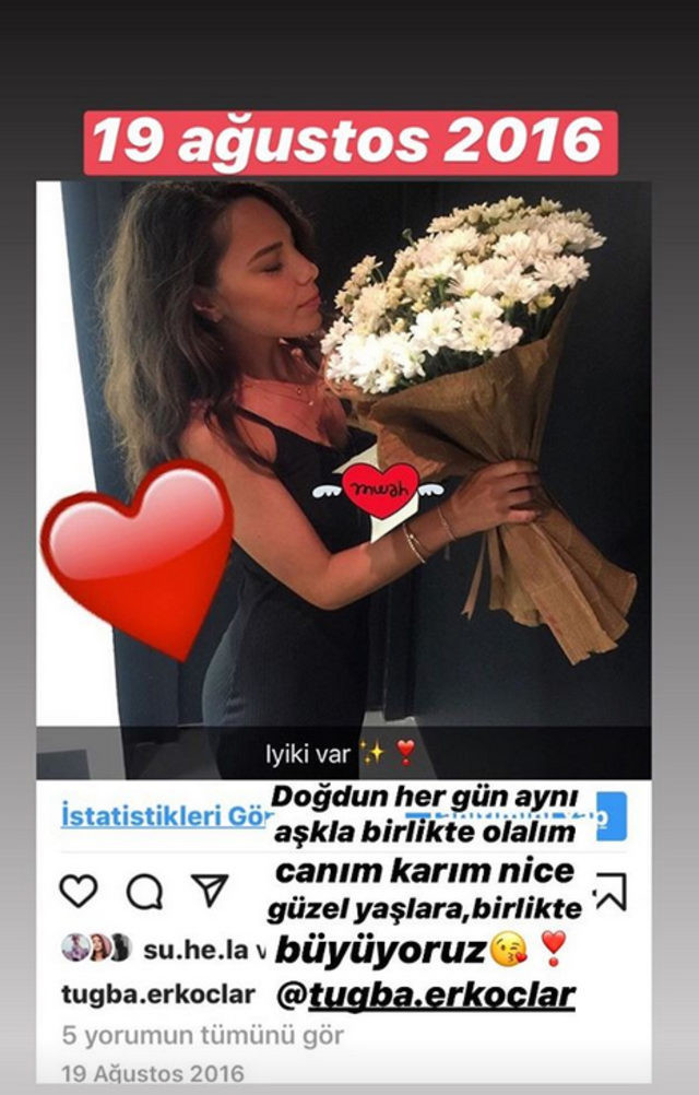 Rüzgar Erkoçlar'dan romantik paylaşım - Resim : 1