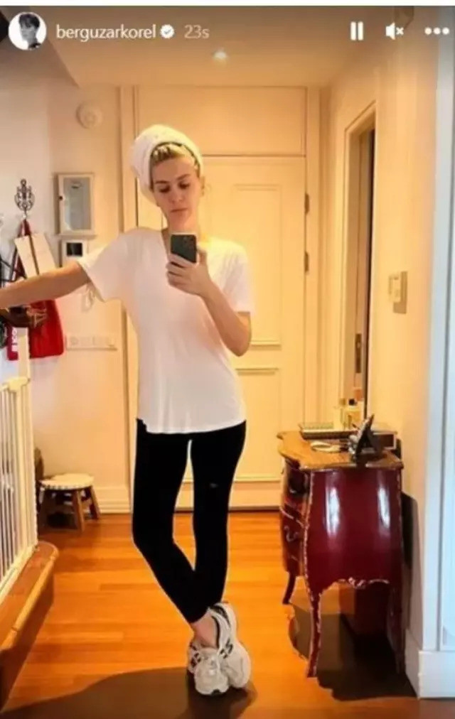 20 kilo veren Bergüzar Korel'in zayıflama sırrı ortaya çıktı! Meme ameliyatı detayı... - Resim : 1