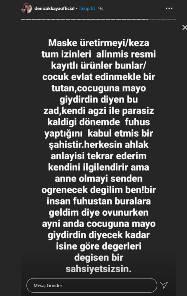 Deniz Akkaya Selin Ciğerci'yi çileden çıkardı! 'Fuhuş yaptığını...' - Resim : 2