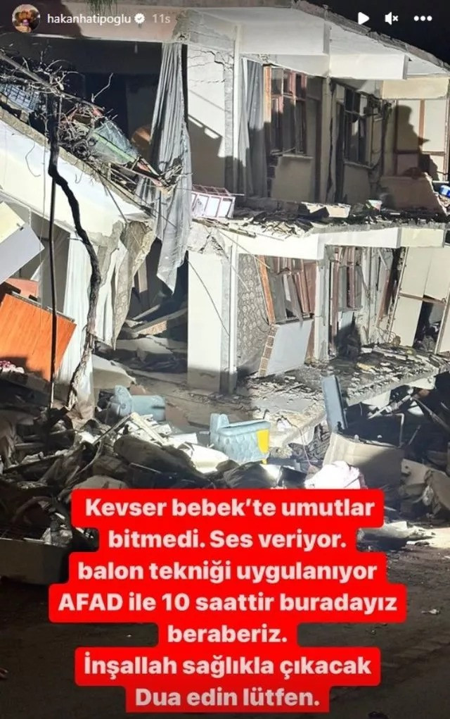 Hakan Hatipoğlu paylaştı, Türkiye gözyaşlarına boğuldu: Kolunu kesecekler bebeğe ulaşmak için - Resim : 4