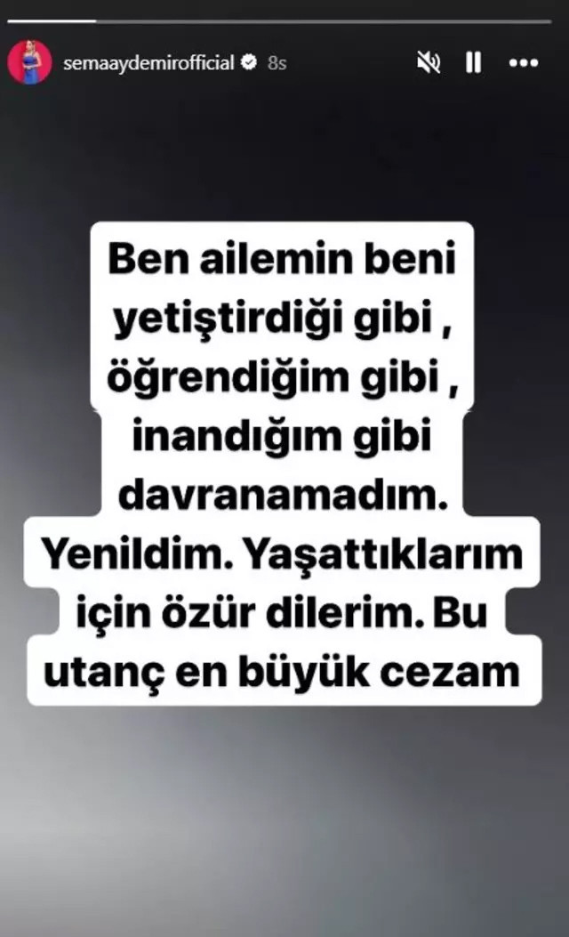 Survivor'dan diskalifiye edilmişti! Sema Aydemir'den ilk paylaşım geldi: "Yenildim! Bu utanç..." - Resim : 1