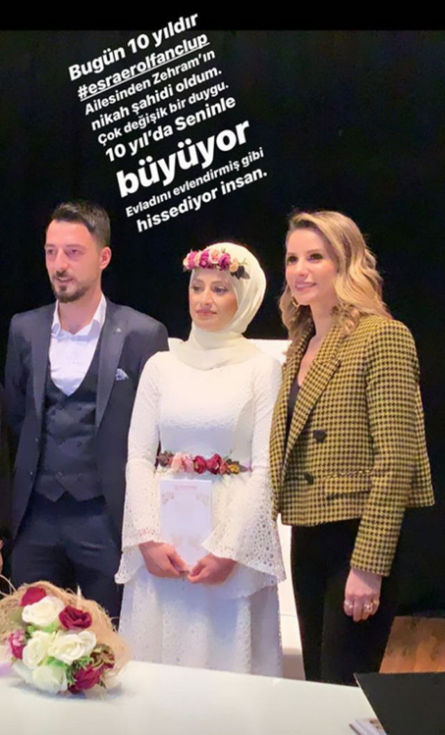 Esra Erol hayranının isteğini geri &ccedil;evirmedi! - Resim : 1