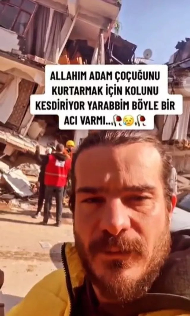 Hakan Hatipoğlu paylaştı, Türkiye gözyaşlarına boğuldu: Kolunu kesecekler bebeğe ulaşmak için - Resim : 1