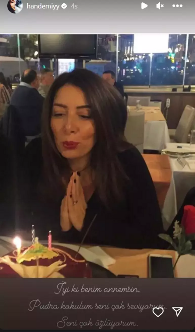 Hande Erçel'in anne özlemi: ‘Pudra kokulum, seni çok seviyorum’ - Resim : 2
