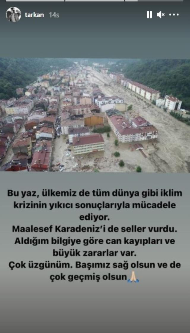 Karadeniz'de sel felaketi! Ünlü isimler yaşanan afete sessiz kalmadı - Resim : 1