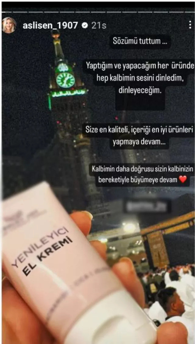 Aslı Şen’in umredeki hareketi büyük tepki çekti! Görenler, ‘Ben utandım’ dedi… - Resim : 2