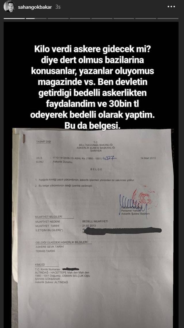 Şahan Gökbakar o iddialara belgesiyle yanıt verdi! - Resim : 1