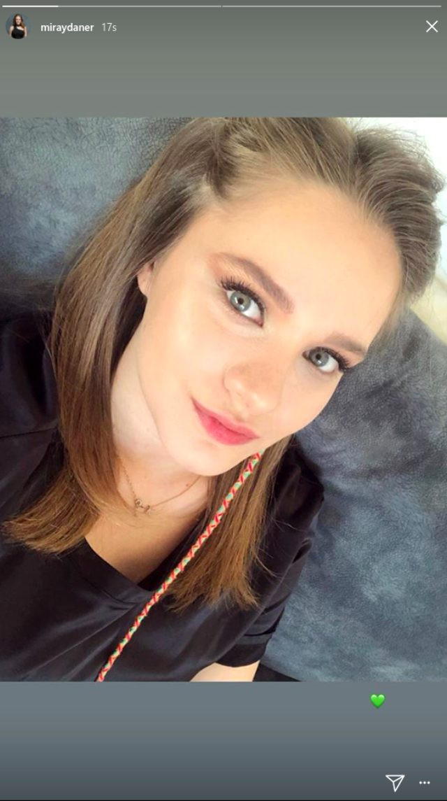 İhanete uğrayan Miray Daner'den "Keyfim yerinde" pozu - Resim : 1