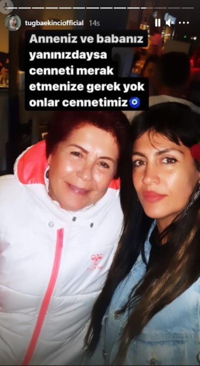 Tuğba Ekinci, annesiyle pozlarını paylaştı! Benzerliği görenler şaşkınlığını gizleyemedi - Resim : 1