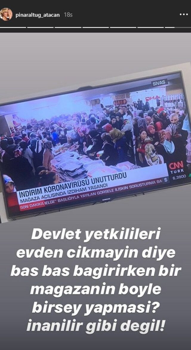Pınar Altuğ bu görüntülerden sonra çileden çıktı! ''Devlet yetkilileri...'' - Resim : 1