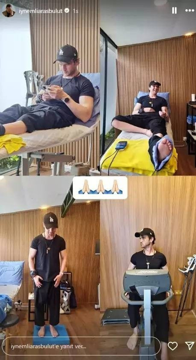 Ameliyata alınan Aras Bulut İynemli'den paylaşım! Tek kelimelik mesaj... - Resim : 1