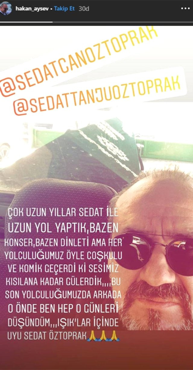 Hakan Aysev'den arkadaşa garip veda! Tabutuyla selfie yaptı - Resim : 2