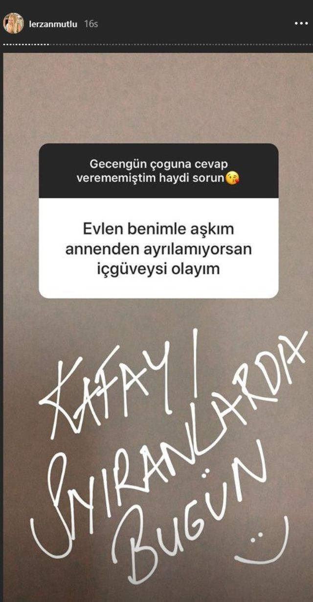 Lerzan Mutlu'ya ilginç teklif: Annenden ayrılamıyorsan içgüveysi olayım - Resim : 2