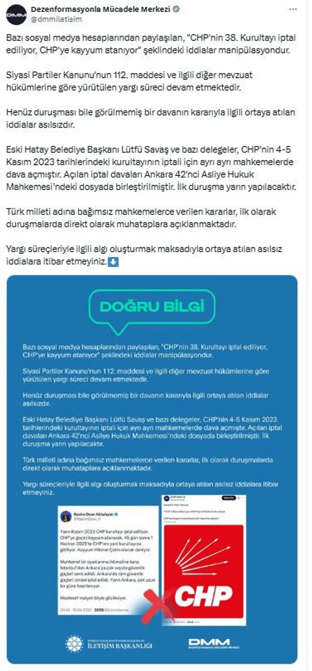 CHP'ye kayyum atanacağı iddiası! Rasim Ozan Kütahyalı hakkında soruşturma - Resim : 1