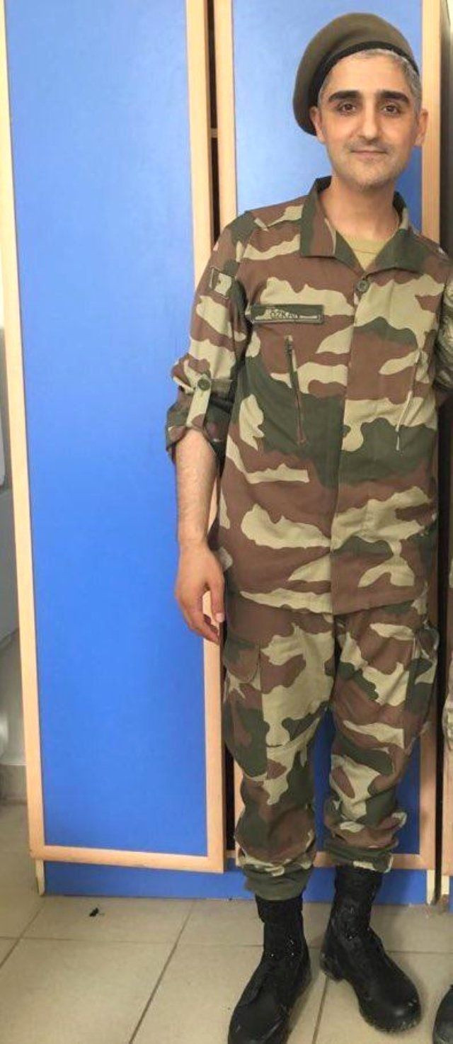 Görenler tanıyamadı... İşte, asker Manuş Baba! - Resim : 1