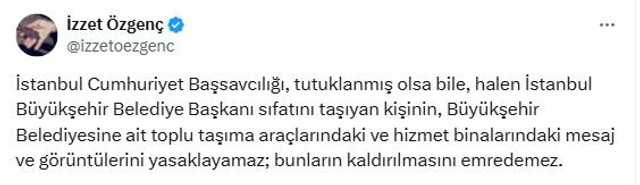 Erdoğan'ın en yakınından şok 'İmamoğlu' tepkisi! Yasaklayamaz, kaldıramaz, emredemez... - Resim : 2
