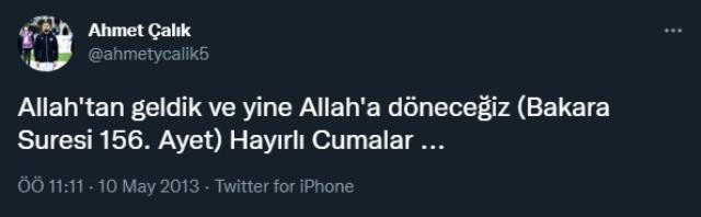 Ahmet Çalık'ın eski paylaşımı gündeme düştü - Resim : 2