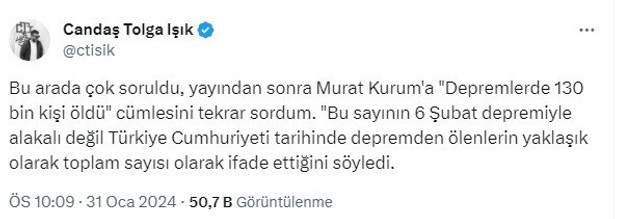 Murat Kurum kafaları karıştırdı! '6 Şubat depreminde ölü sayısı 130 bin!' - Resim : 1