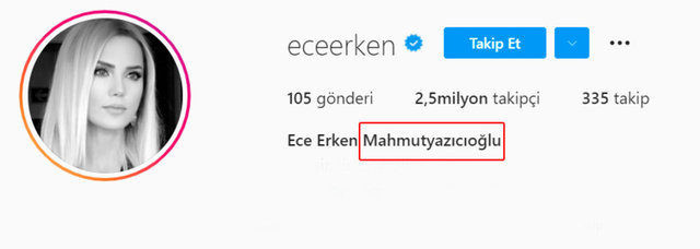 Ece Erken’den Mahmutyazıcıoğlu hamlesi! Fotoğrafları silip değiştirmişti... - Resim : 2